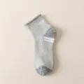 Gepolsterte Sportsocken für Damen, dicke Frotteesohle, mittelhohe Laufsocken für das Training. - Einheitsgröße / Grau