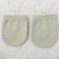 Calcetines de Medio Pie Algodón Verde Claro Antepié Invisible Antideslizante Puntera Variante - Verde claro