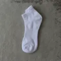 Calcetines deportivos cortos blancos para mujer y hombre, algodón transpirable para el entrenamiento. - Estilo de Hombre / Blanco