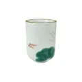 Tasse en ceramique peinte a la main lotus poisson rouge art de la table variante style - Gobelet isotherme