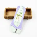 Comfortabele bamboe vezel teenloze onzichtbare sokken met siliconen anti-slip grip. - Eén maat / Paars