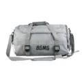 Gray large capacity travel duffel bag waterproof sports gym bag with adjustable shoulder strap - Gray