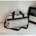 Grande borsa da viaggio impermeabile leggera grigia borsa da palestra uomo donna fitness - Grigio