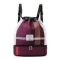 Sac à dos de voyage multifonctionnel grande capacité sac de sport étanche cord. - Fuchsia