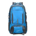 Blauer 85L Große Kapazität Outdoor Wanderrucksack Wasserdichte Sport Bergsteiger Tasche - S / Blau