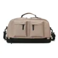 Khaki travel duffle bag large capacity sports fitness gym bag with separate shoe compartment - 45*27*25 / Khaki