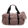 Roze Reistas Grote Capaciteit Sport Fitness Tas met Zwarte Riemen Variant Roze Model - Roze