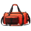 Large capacity sports travel duffel bag, orange gym bag for men and women commute - 54*25.5*27 / Red