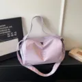 Lightweight large capacity gym bag, travel duffel bag for women, purple sport shoulder bag - Purple
