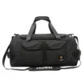 Grand sac de sport imperméable fitness voyage entraînement sac polochon noir neuf - Noir