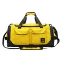 Sac de voyage de fitness multifonctionnel en plein air, grand sac de sport bagage - Jaune