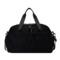 Black expandable travel duffel bag waterproof lightweight gym sports bag for women. - Black - Expandable Model