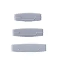 Grey plastic toothpaste squeezer variant, manual facial cleanser dispenser clip tool for home. - Gray