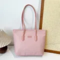 Rosa große Schulter Tote Tasche, geprägte Mode vielseitige Pendler Handtasche für Damen. - Basisstil / Rosa