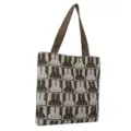 Braune Hasenmuster gewebte Tasche, stilvolle modische Umhängetasche für Damen Alltag. - Khaki