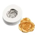 Rose flower silicone mold set for epoxy resin casting DIY crafts phone case accessories - Gray