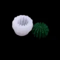 Stampo in silicone per cactus succulento 3D per dolci fai-da-te, resina e gesso. Variante. - Stile 1 (Transparent A515)
