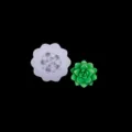 Stampo in silicone succulente 3D per decorazione torta fondente, candela profumata - Stile 6-Forma Pianta Grassa (A527)