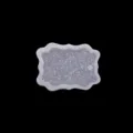 Moule en silicone transparent pour resine, pendentif ondule kit de bricolage DIY. - 1# Rectangle (A561)