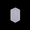 Moule en silicone hexagonal pour pendentif résine époxy DIY, texture diamant. - 9# Étiquette Hexagonale (A569)