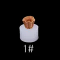 Ice cream cone silicone mold for DIY baking, chocolate fondant cake decorating tool. - 1# Small (A488)
