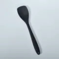Black silicone cooking spatula kitchen spoon non-stick heat-resistant utility tool variant - Black