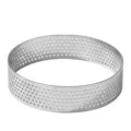 Stainless steel perforated tart ring mousse cake mold baking tool variant display - 304 Stainless Steel 1.0mm Thickness (2cm Height) / Perforated Tart Rings 5cm