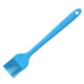 Blue silicone pastry basting brush for kitchen, baking, and BBQ cooking tools. - 86g Blue One-Piece Basting Brushes (Premium Thickened Style)
