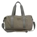 Large capacity travel duffel bag with waterproof design, perfect for gym, sports and short trips. - Smoke