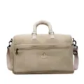 Large capacity khaki travel duffel bag fitness gym bag dry wet separation luggage - Khaki