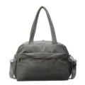 Graue wasserdichte Reisetasche Sporttasche Fitness Gym Tasche große Kapazität für Damen - Grün