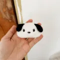 Lindo accesorio de felpa perro blanco a mano - Con Broche / Cabeza De Pochacco