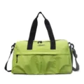 Grand sac de sport voyage fitness femme bandouliere avec compartiment humide imper. - Vert Herbe