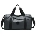 Sac de Sport Imperméable Fitness Voyage Sac de Voyage avec Compartiment Humide. - Gris Ardoise