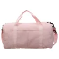 Pink star print travel duffel bag large capacity gym sports bag for short trips and fitness. - Pink