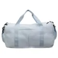 Light blue star print fitness duffel bag large capacity travel gym sports bag variant. - Light Blue