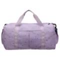 Helllila Stern- und Monddruck Sporttasche, große Reisetasche für Fitness und Wochenendausflüge. - Hellviolett