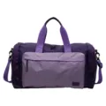 Purple waterproof travel duffel bag large capacity gym storage bag for sports and fitness - Purple
