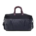 Expandable sports fitness duffel bag large capacity travel luggage shoulder bag casual daily use - Blue