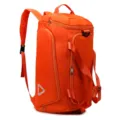 Orange multi-functional travel backpack oxford cloth sports training bag daily school bag - Orange