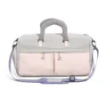 Large capacity women's sports gym bag, casual travel duffel bag with adjustable strap. - No Tag / Gray