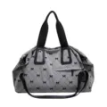 Graue Schleife Kordelzug Schultertasche Reise Duffel Gym Sporttasche Umhaengetasche - Schleife Grau