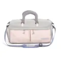 Bolso Deportivo Grande de Mujer para Gimnasio Entrenamiento Viaje en Gris y Rosa - Con Etiqueta / Gris