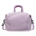 Large capacity travel duffel bag light purple shoulder bag for women short trips - Light Purple