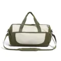 Duffel Bag Green White Waterproof Travel Gym Bag Large Capacity Multifunctional Sports Bag - No Tag / Green
