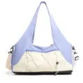 Große Kapazität Yoga Fitness Tasche Sport Reisetasche Aufbewahrung in Lila und Weiß. - Ohne Etikett / Blau