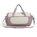 Duffle gym travel bag large capacity weekender sport bag for women and men pink - No Tag / Purple