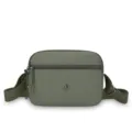 Sac bandouliere en nylon de couleur unie sac a main decontracte multi-poches femmes - Vert Militaire