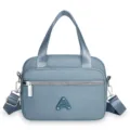Élégant Sac Bandoulière Femme en Tissu Oxford Loisirs Multi-Poches Sac à Main Bleu - Bleu