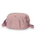 Sac bandoulière décontracté en nylon pour femme, sac à main rose élégant pour le quotidien - Rose